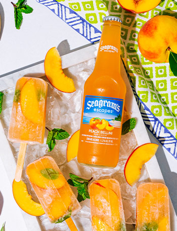 PEACH TEA BOOZY ICE POPS